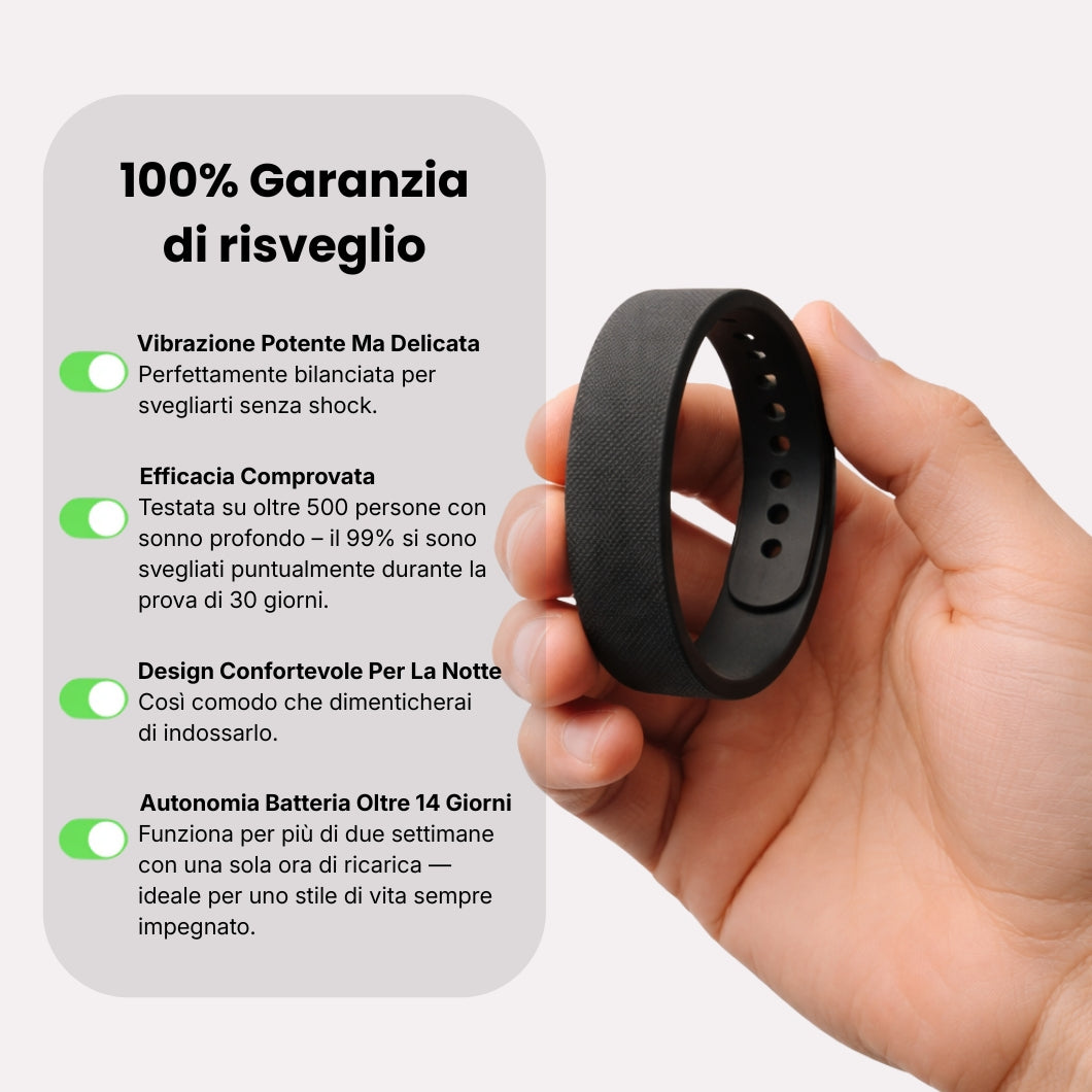 Sistema di Risveglio a Vibrazione - PulseSilent