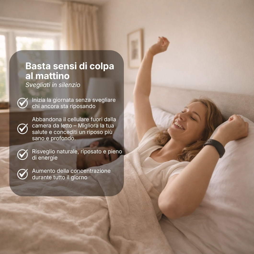 Sistema di Risveglio a Vibrazione - PulseSilent