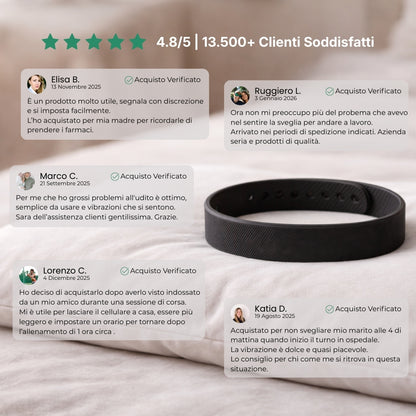 Sistema di Risveglio a Vibrazione - PulseSilent